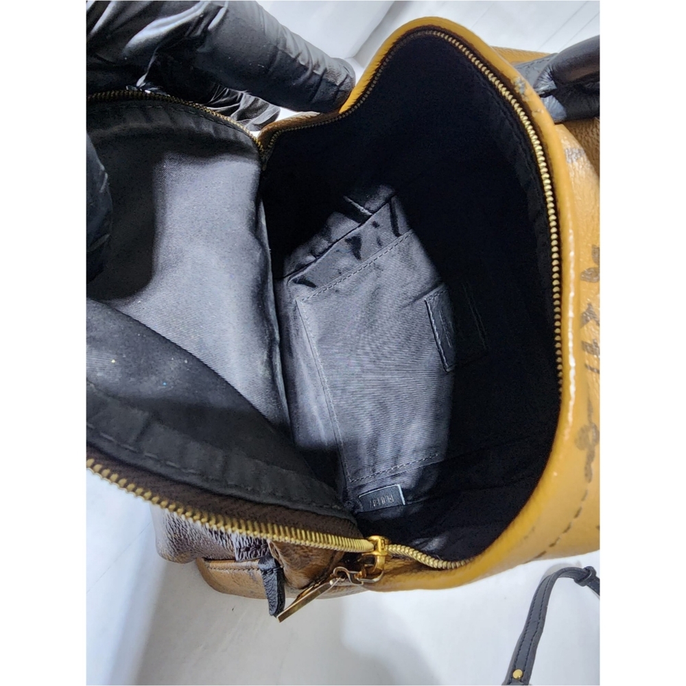 Louis Vuitton Monogram Reverse Canvas Mini Palm Spring Backpack Brown - Picture 16 of 16